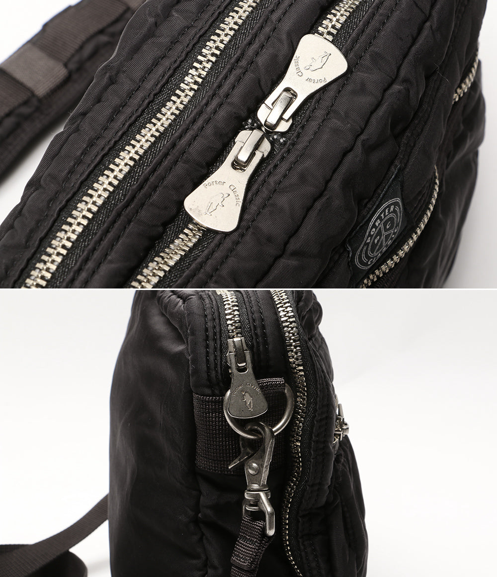 PORTER CLASSIC ショルダーバッグ SUPER NYLON SIMPLE SHOULDER BAG メンズ ポータークラシック