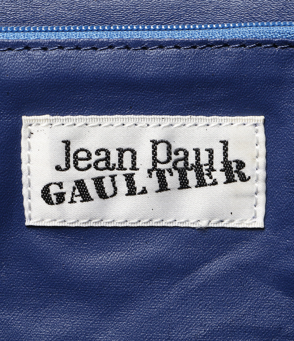 JEAN PAUL GAULTIER ライダース転写トートバッグ メンズ ジャンポール