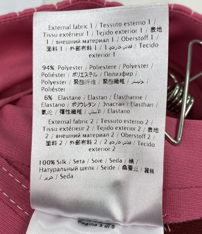 VALENTINO バイカラー切替スカート プリーツ ステッチ レディース SIZE 40 ヴァレンティノ