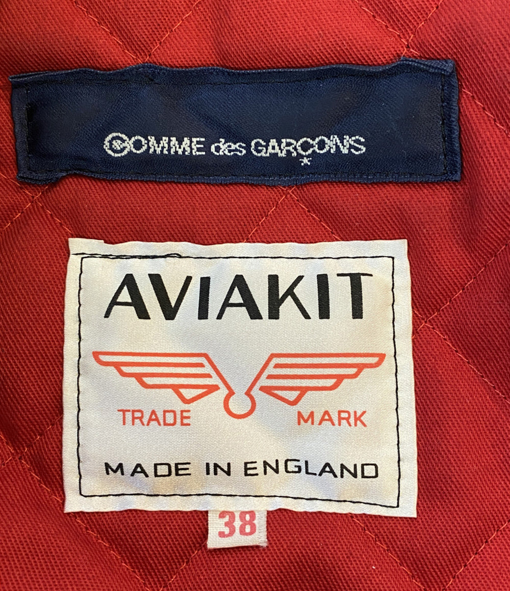 COMME des GARCONS × LEWIS LEATHERS ルイスレザーズ ダブルライダースジャケット KZ-J001 メンズ SIZE 38 コムデギャルソン