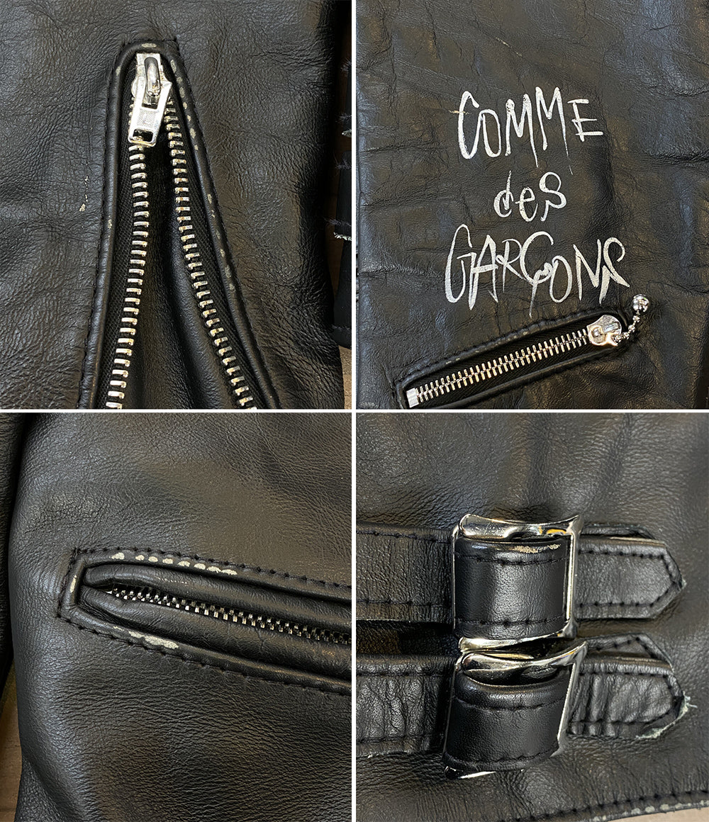 COMME des GARCONS × LEWIS LEATHERS ルイスレザーズ ダブルライダース