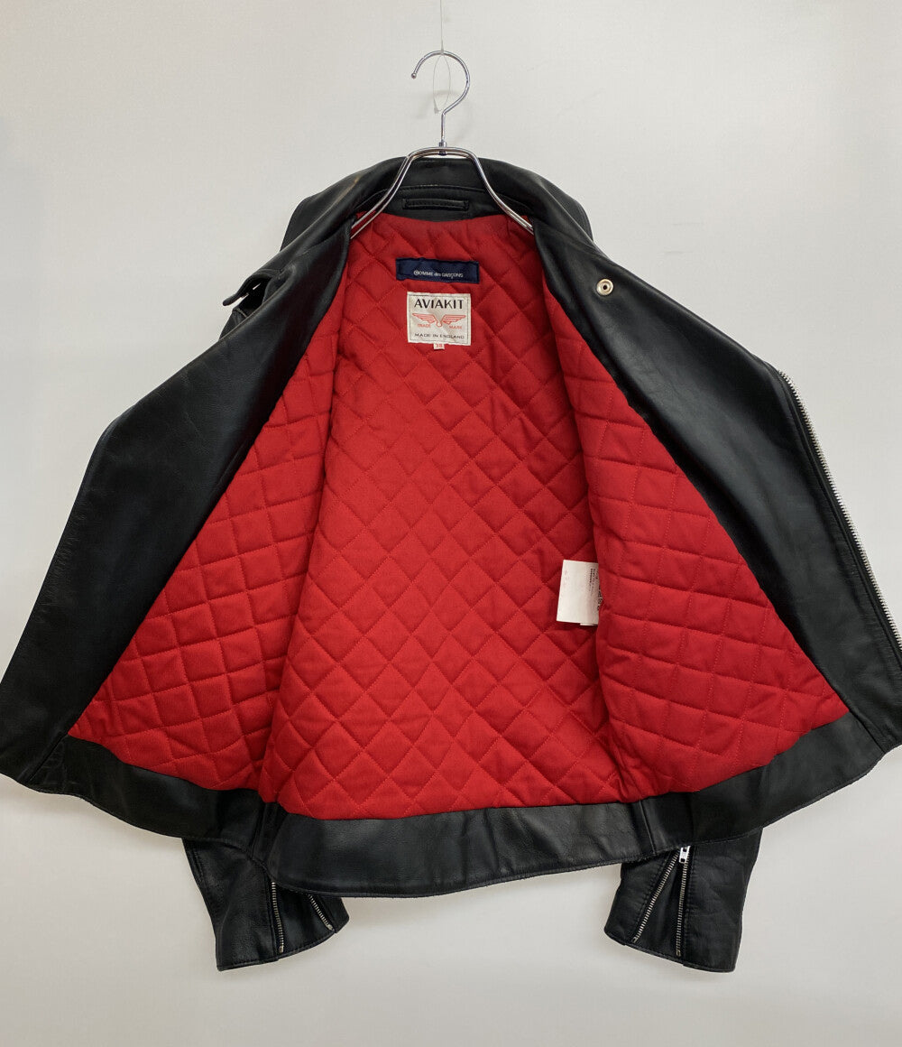 COMME des GARCONS × LEWIS LEATHERS ルイスレザーズ ダブルライダース