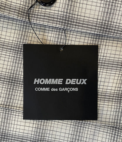 美品 COMME des GARCONS HOMME DEUX オムドゥ テーラードジャケット 24SS DM-J050 メンズ SIZE M コムデギャルソン