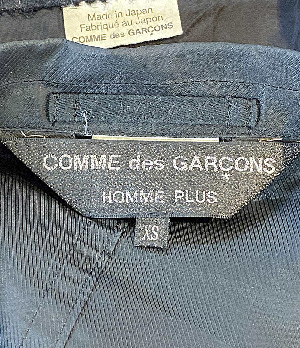 COMME des GARCONS HOMME PLUS ジャケット レイヤード フェイクファー 切替 19AW PD-J039 メンズ SIZE XS コムデギャルソンオムプリュス