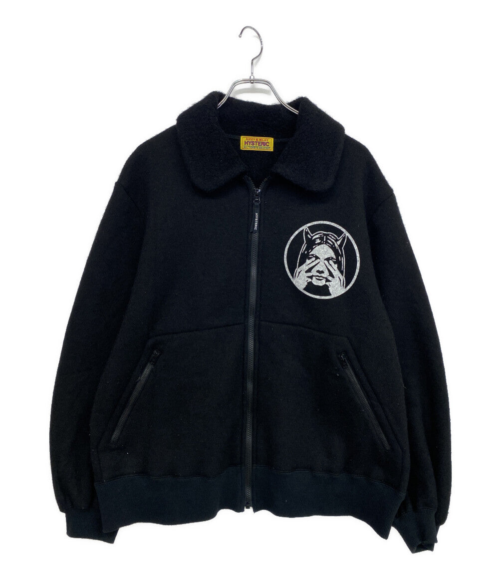 HYSTERIC GLAMOUR ジャケット BAD ASS MAMA ジャンパー 01243CJ01 メンズ SIZE F ヒステリックグラマー