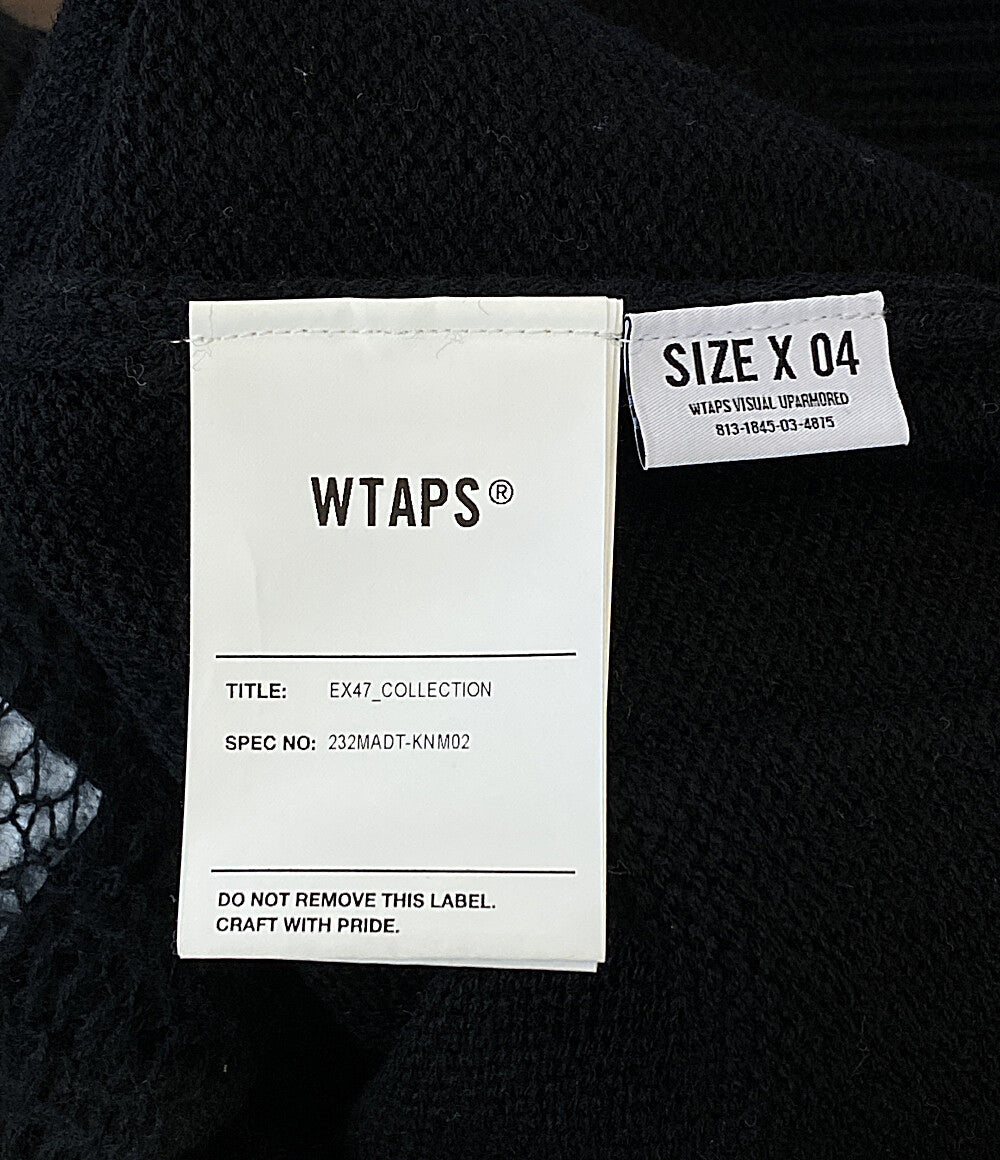 WTAPS ニット OBSVR SWEATER ACRYLIC. X3.0 23AW 232MADT-KNM02 メンズ SIZE X 04 ダブルタップス