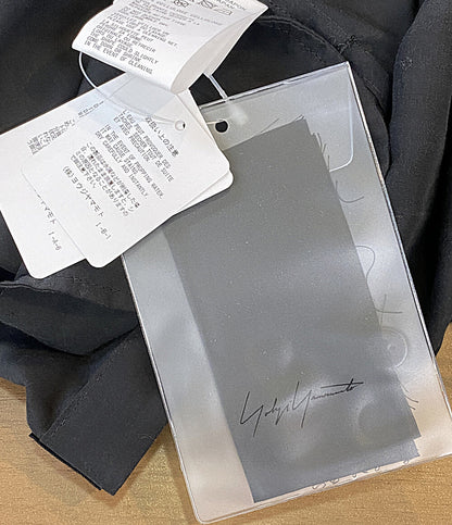 YOHJI YAMAMOTO POUR HOMME 長袖シャツ CELLLOSE LAWN BACK OPEN BLOUSE 25AW HL-B06-200 メンズ SIZE 2 ヨウジヤマモトプールオム