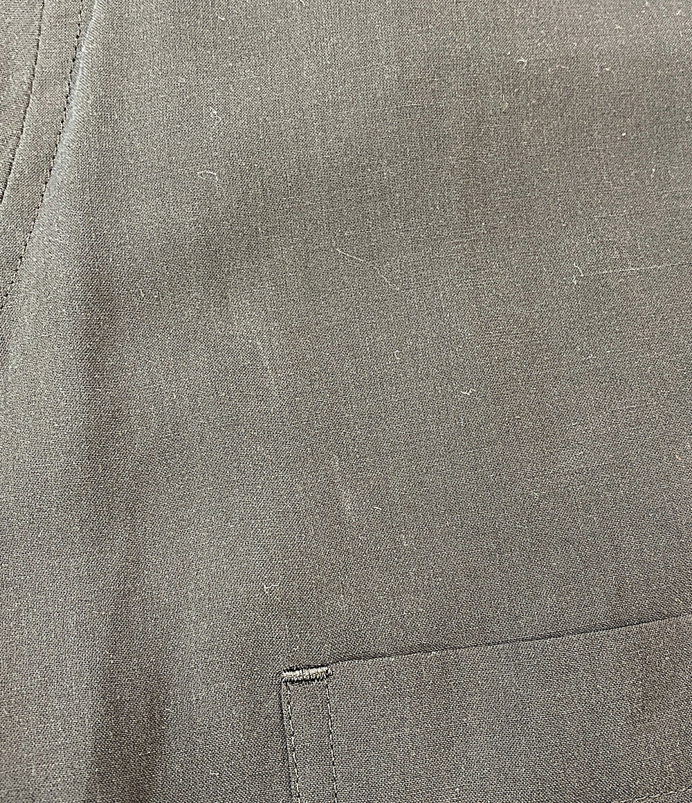 YOHJI YAMAMOTO POUR HOMME 長袖シャツ CELLLOSE LAWN BACK OPEN BLOUSE 25AW HL-B06-200 メンズ SIZE 2 ヨウジヤマモトプールオム