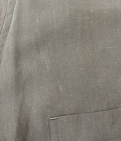 YOHJI YAMAMOTO POUR HOMME 長袖シャツ CELLLOSE LAWN BACK OPEN BLOUSE 25AW HL-B06-200 メンズ SIZE 2 ヨウジヤマモトプールオム