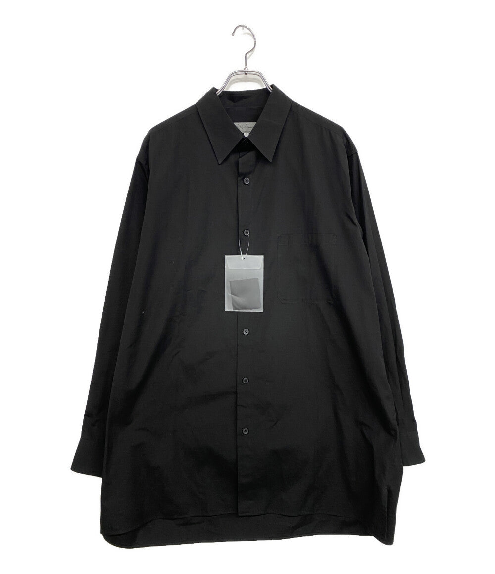 YOHJI YAMAMOTO POUR HOMME 長袖シャツ BROAD STANDARD BIG SHIRT 25AW HL-B01-001 メンズ SIZE 3 ヨウジヤマモトプールオム