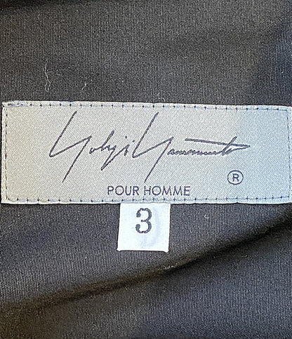 YOHJI YAMAMOTO POUR HOMME 長袖シャツ BROAD STANDARD BIG SHIRT 25AW HL-B01-001 メンズ SIZE 3 ヨウジヤマモトプールオム