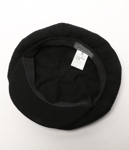 美品 YOHJI YAMAMOTO POUR HOMME フラノキャスケット 24AW HO-H07-973 メンズ SIZE 3 ヨウジヤマモトプールオム