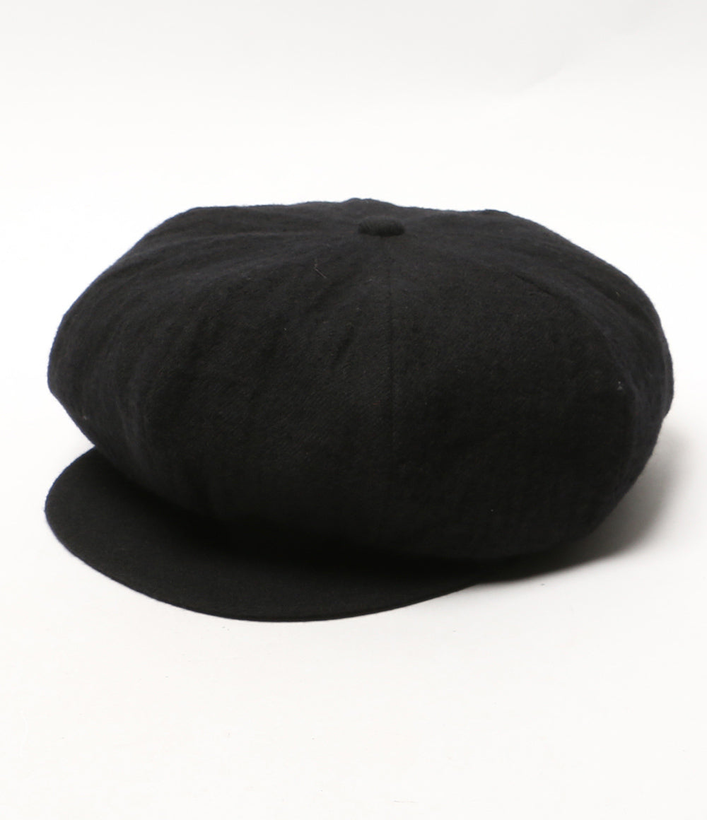 美品 YOHJI YAMAMOTO POUR HOMME フラノキャスケット 24AW HO-H07-973 メンズ SIZE 3 ヨウジヤマモトプールオム