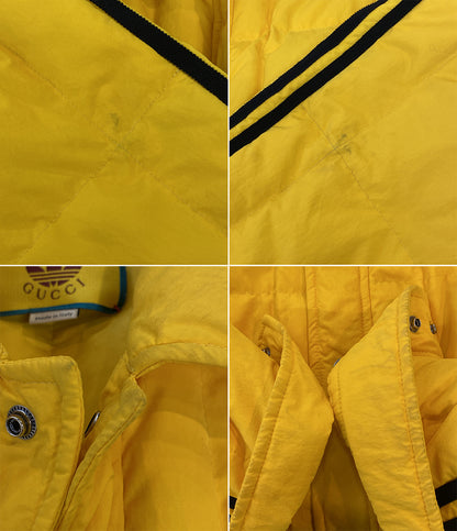 GUCCI×Adidas アディダス ロゴプリントダウンジャケット 722513 メンズ SIZE 44 グッチ