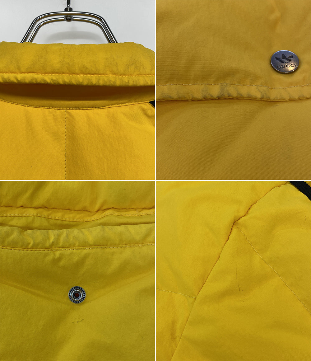 GUCCI×Adidas アディダス ロゴプリントダウンジャケット 722513 メンズ SIZE 44 グッチ