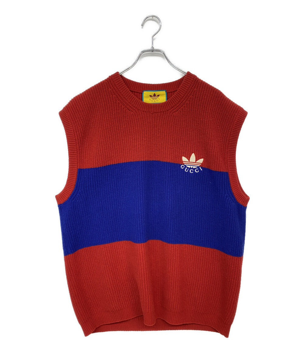 GUCCI×adidas アディダス ニットベスト メンズ SIZE M グッチ