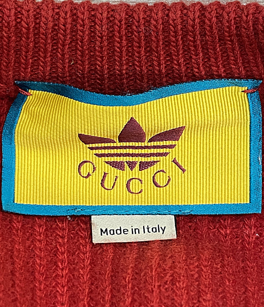 GUCCI×adidas アディダス ニットベスト メンズ SIZE M グッチ