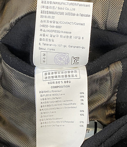 美品 WOOYOUNGMI チェスターコート メンズ SIZE 48 ウーヨンミ