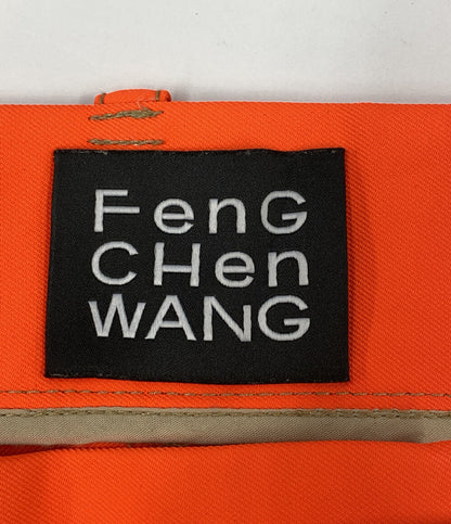 美品 Feng Chen WANG ドッキングデザインワイドショーツ PHFD-BM-1010 メンズ SIZE M フェン・チェン・ワン