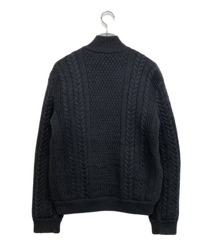 dunhill ケーブルニット リバーシブル メンズ SIZE S ダンヒル