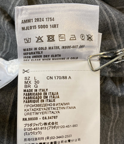 MIU MIU BOX LOGO POLO 24SS メンズ SIZE L ミュウ ミュウ