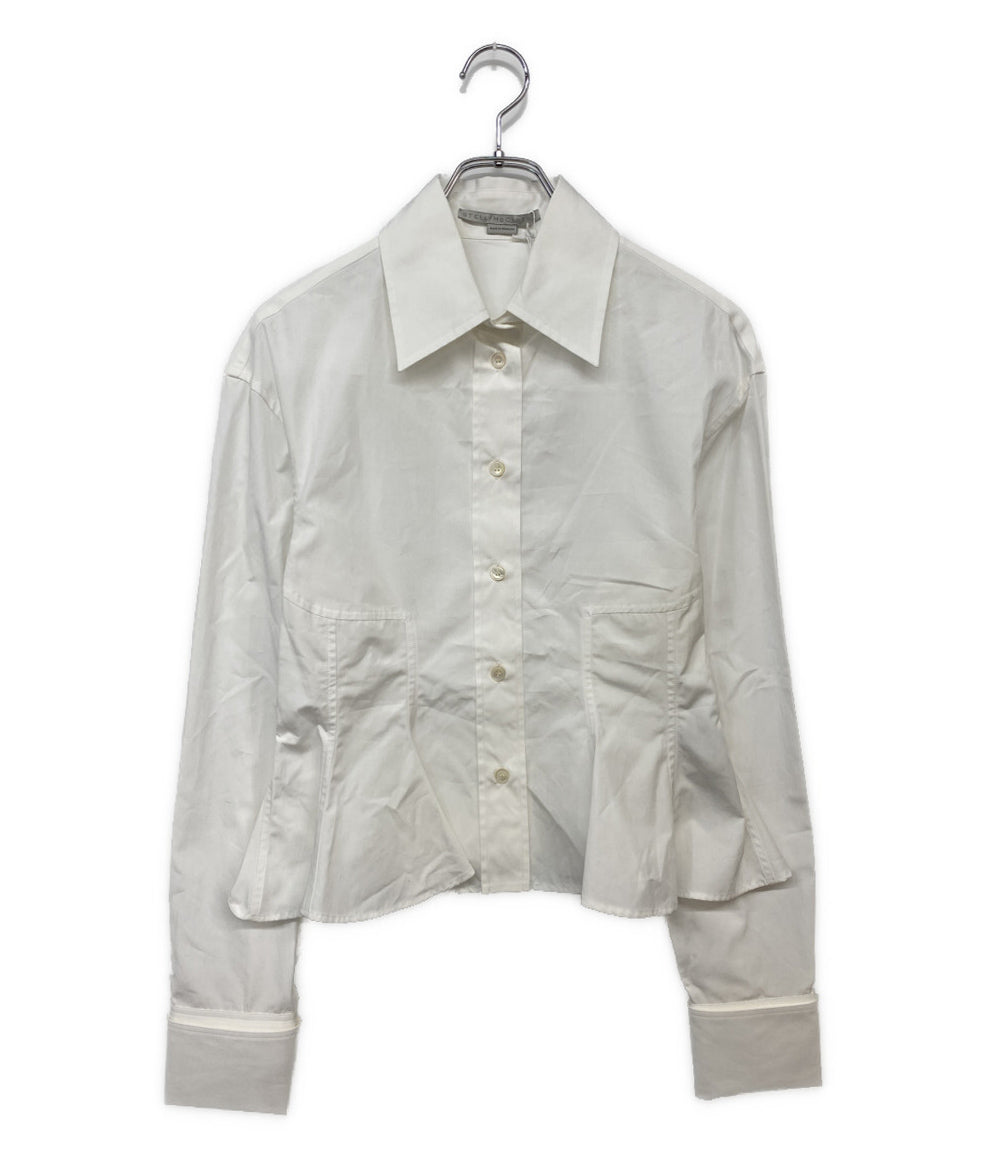 STELLA McCARTNEY 長袖シャツ PEPLUM SHIRT レディース SIZE 38 ステラマッカートニー