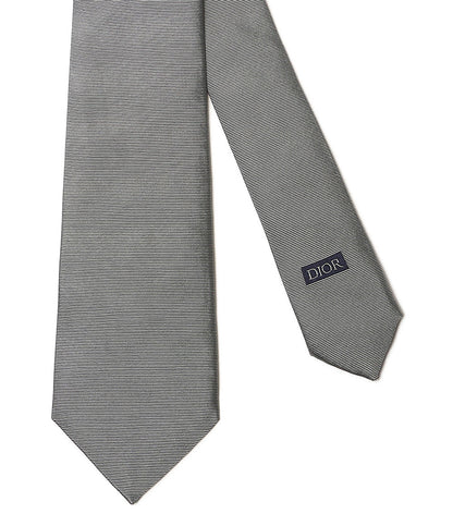 美品 Dior HOMME ネクタイ グラフィックロゴ刺繍ネクタイ メンズ ディオールオム