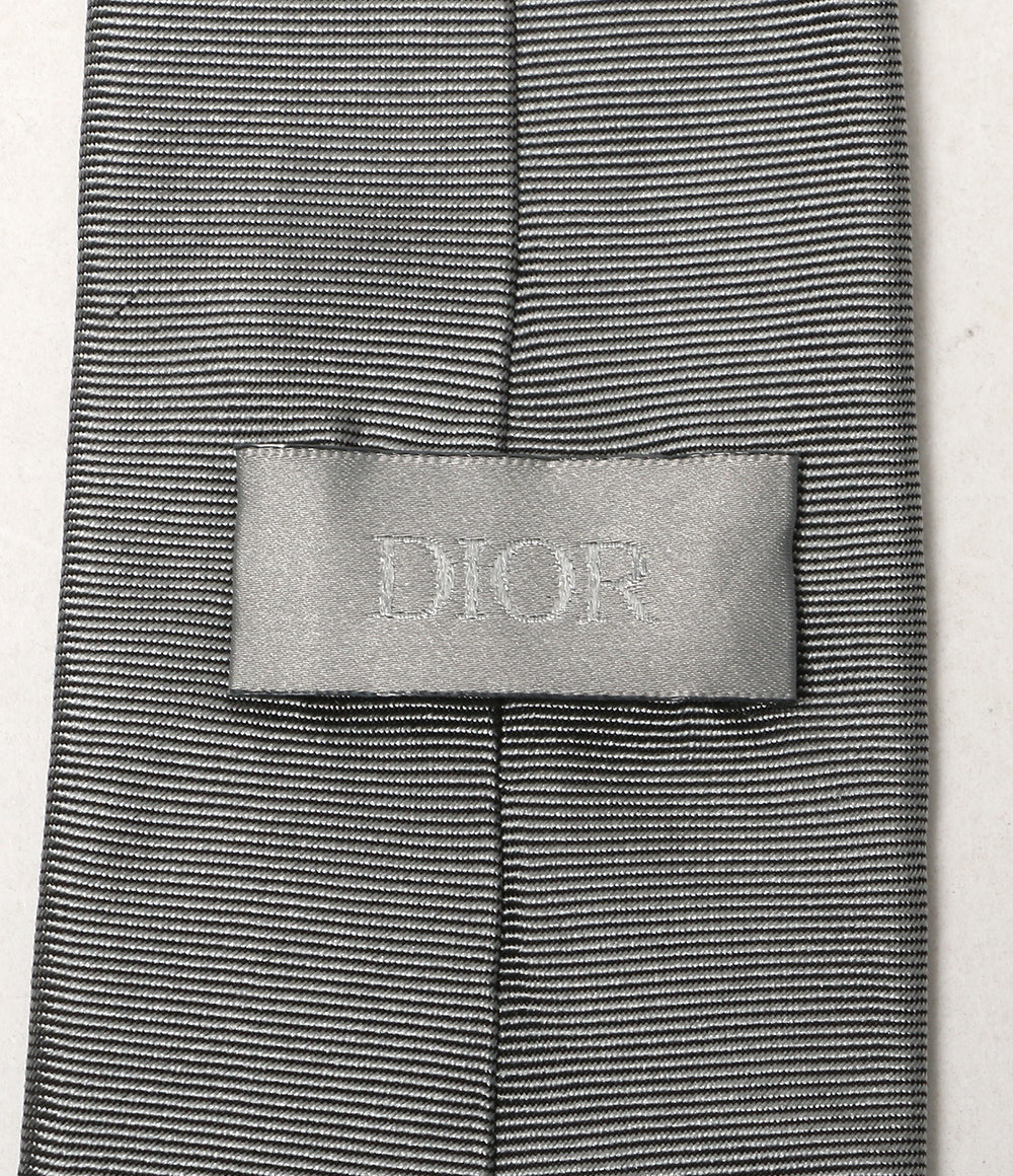 美品 Dior HOMME ネクタイ グラフィックロゴ刺繍ネクタイ メンズ ディオールオム