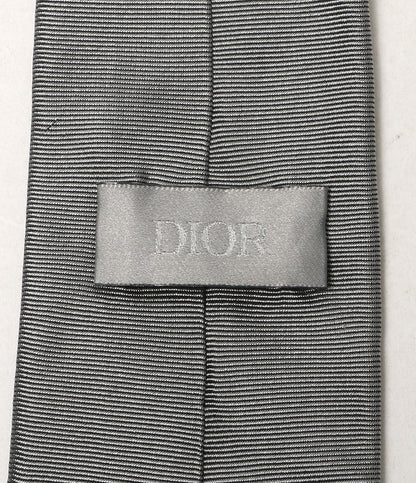 美品 Dior HOMME ネクタイ グラフィックロゴ刺繍ネクタイ メンズ ディオールオム