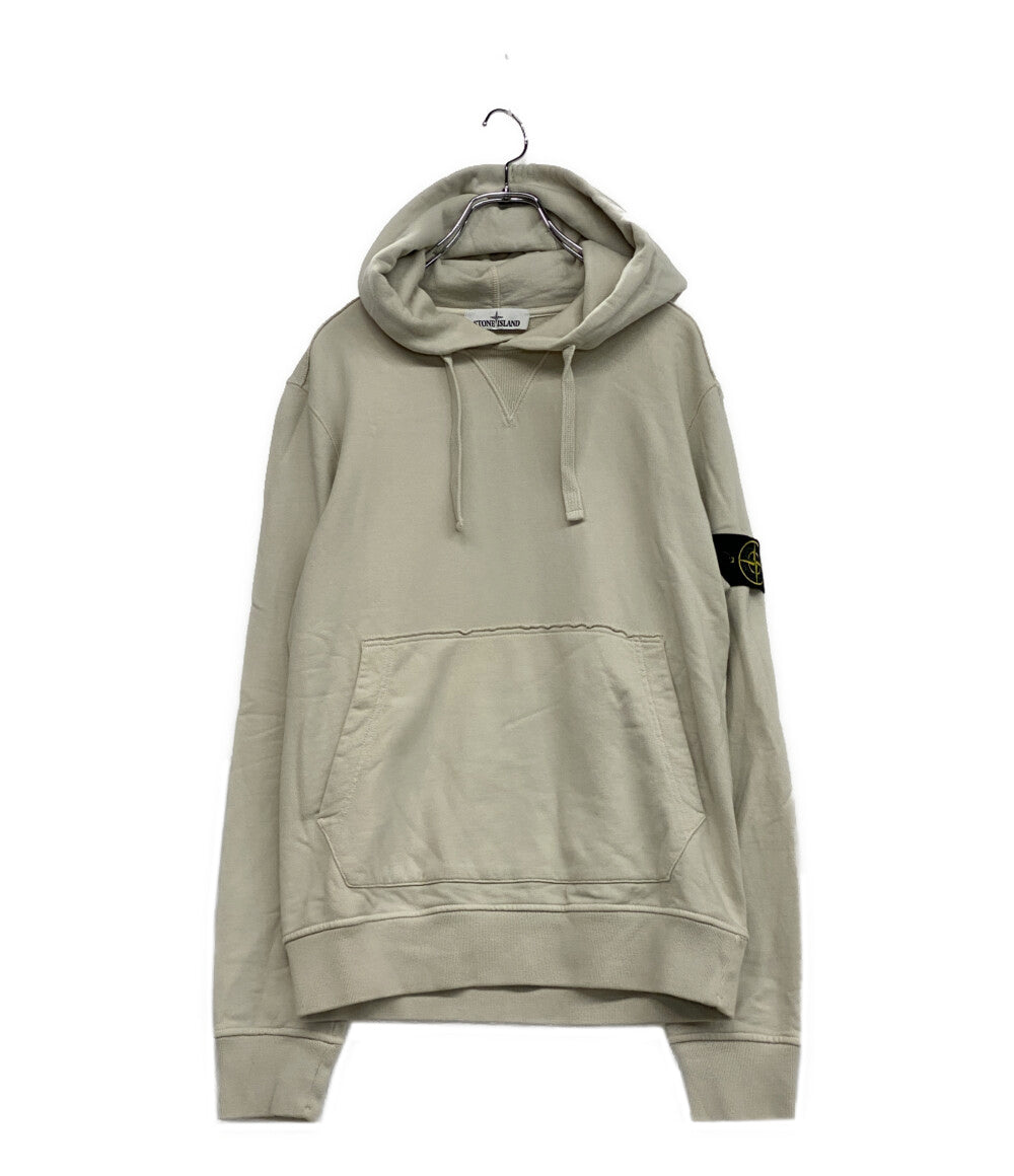 STONE ISLAND パーカー GARMENT DYED HOODIE メンズ SIZE M ストーンアイランド