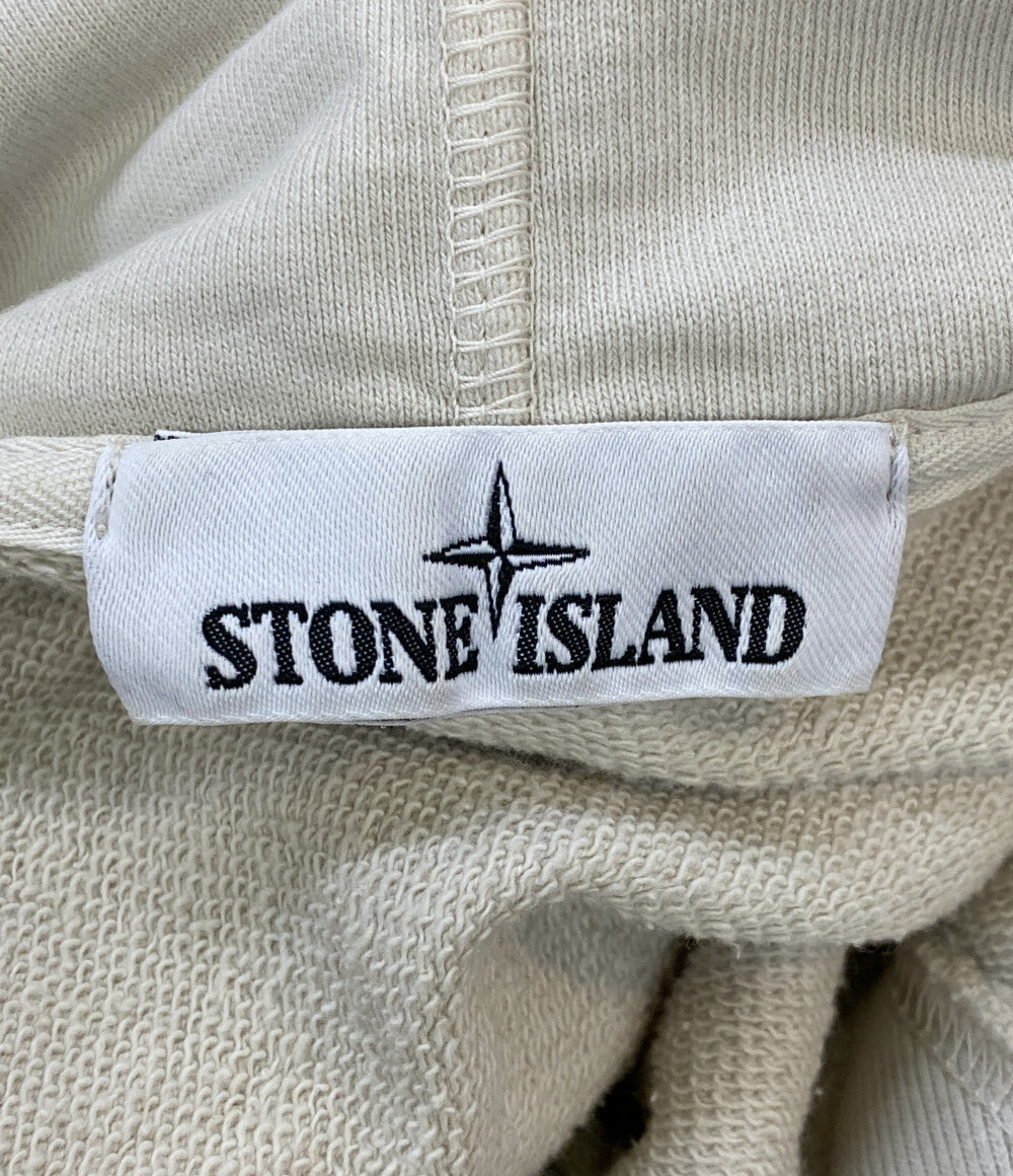STONE ISLAND パーカー GARMENT DYED HOODIE メンズ SIZE M ストーンアイランド