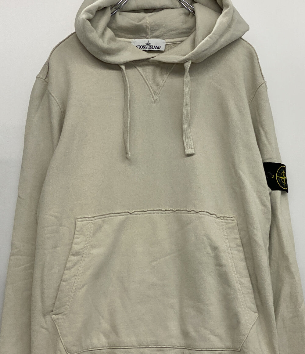 STONE ISLAND パーカー GARMENT DYED HOODIE メンズ SIZE M ストーンアイランド