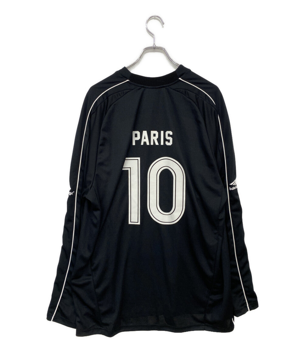 美品 BALENCIAGA メッシュテクニカルジャージ PARIS SOCCER サッカーシリーズ 24SS メンズ SIZE L バレンシアガ
