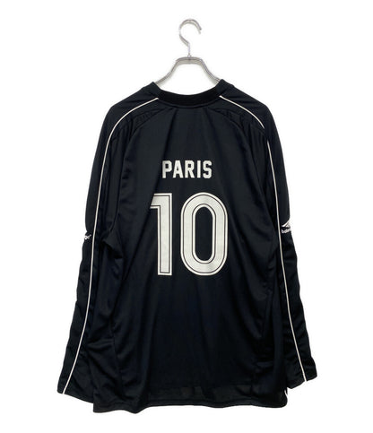 美品 BALENCIAGA メッシュテクニカルジャージ PARIS SOCCER サッカーシリーズ 24SS メンズ SIZE L バレンシアガ