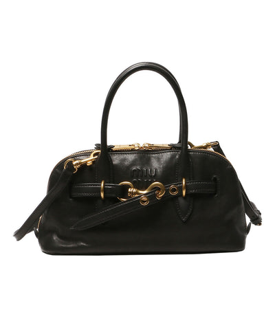 美品 MIU MIU ショルダーバッグ アバンチュール 5BB168 レディース ミュウミュウ