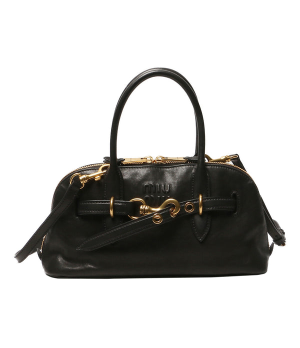 美品 MIU MIU ショルダーバッグ アバンチュール 5BB168 レディース ミュウミュウ