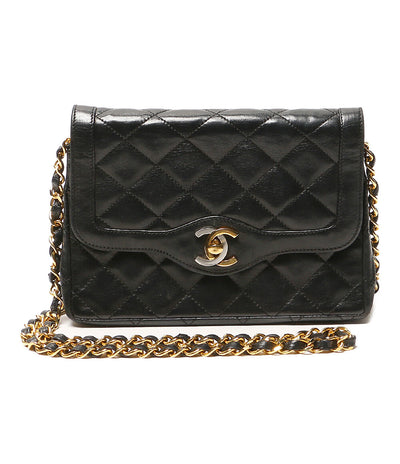 CHANEL ショルダーバッグ パリ限定ラムスキンマトラッセ レディース シャネル