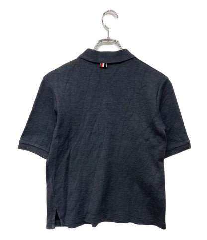 THOM BROWNE ポロシャツ フラワーボタン ポロ FJP062A-05596415 レディース SIZE 40 トムブラウン
