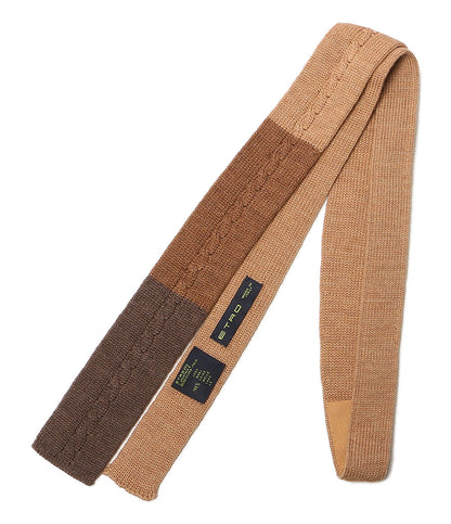 美品 ETRO ラマウールニットタイ メンズ エトロ