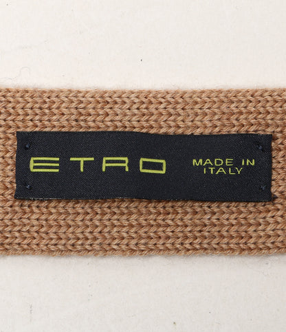 美品 ETRO ラマウールニットタイ メンズ エトロ