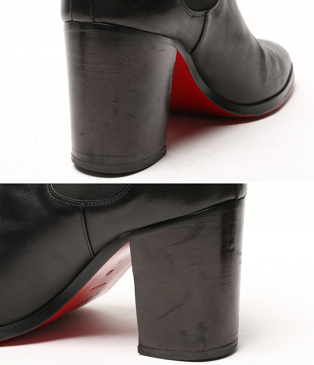 定価約19万 Christian Louboutin レディースサイドゴアブーツ Christian Louboutin ヒールサイドゴアブーツ レディース SIZE 41