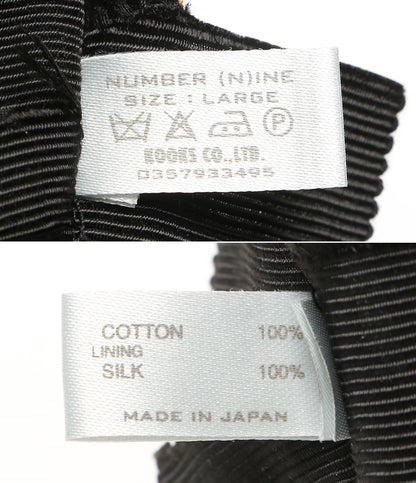 NUMBER (N)INE ナンバーナイン アーカイブ velluti pontoglio ベロアキャスケット レディース SIZE LARGE