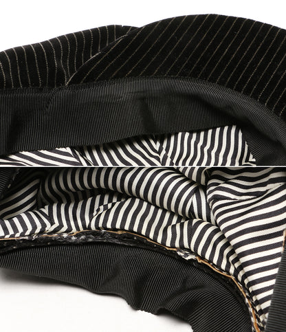 NUMBER (N)INE ナンバーナイン アーカイブ velluti pontoglio ベロアキャスケット レディース SIZE LARGE