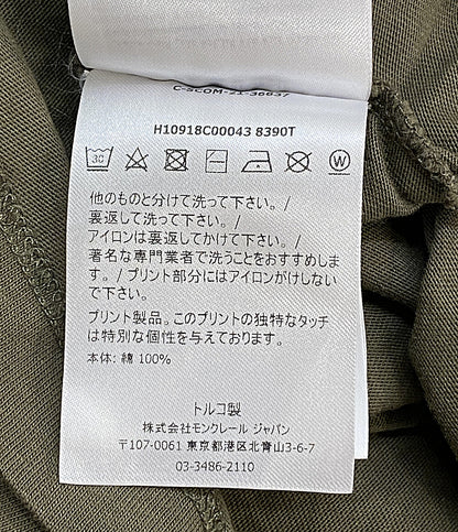 MONCLER 半袖Ｔシャツ ラバープリント 22SS H10918C00043 メンズ SIZE L モンクレール