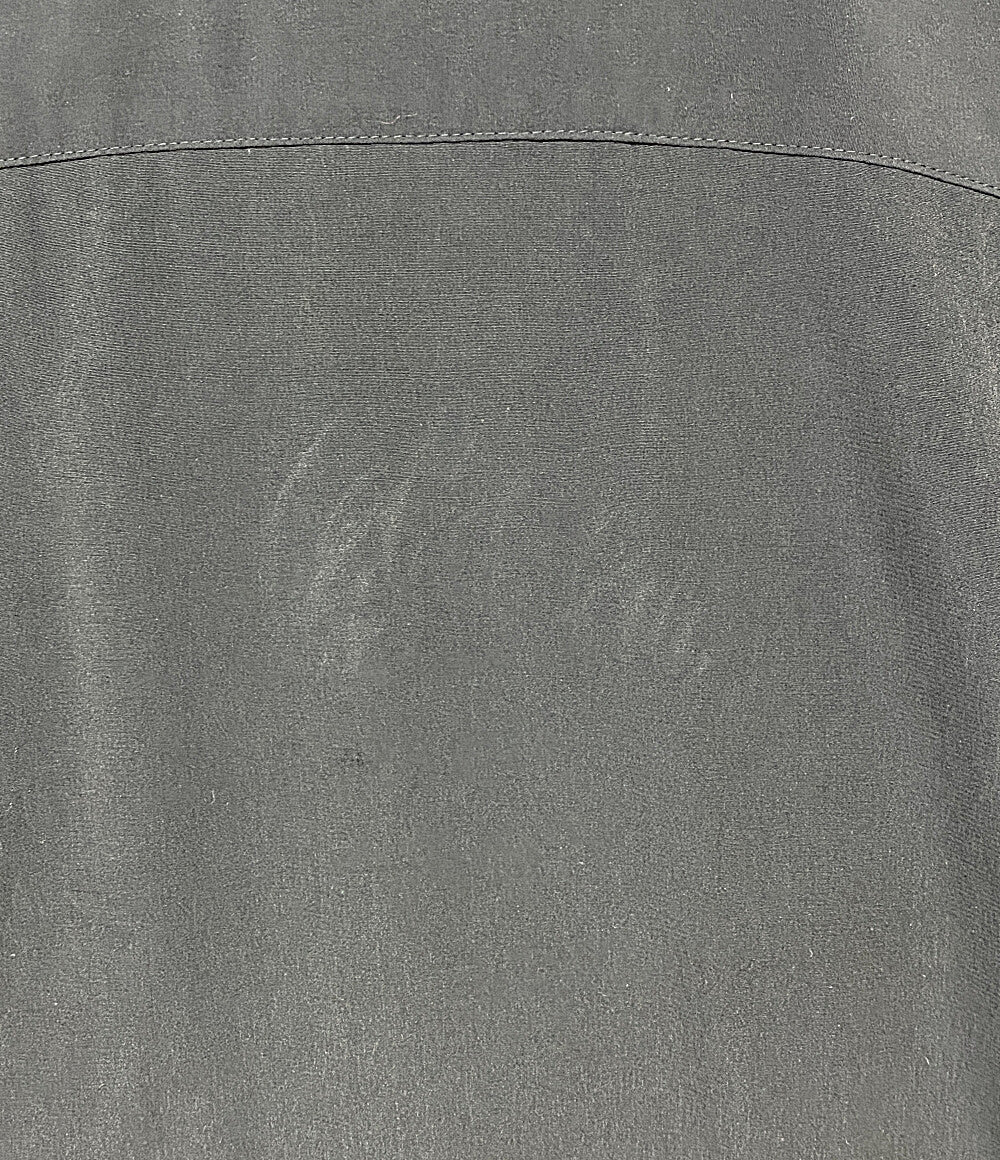 Y's 長袖ワンピース TRIACETATE POLYESTER LAYERED SHIRT 23SS YZ-B41-530 レディース SIZE 2 ワイズ