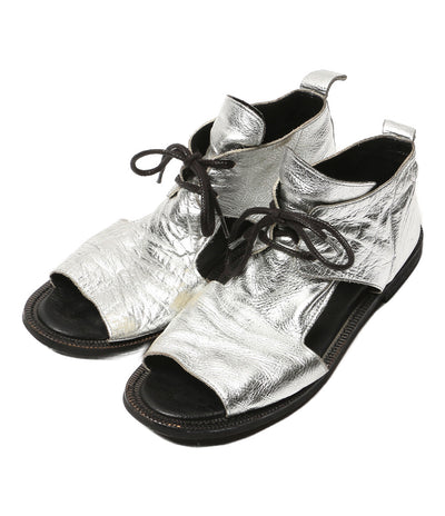 Y's サンダル SOFT LEATHER DRAPE SANDALS 25SS YP-E05-713 レディース SIZE 5 ワイズ