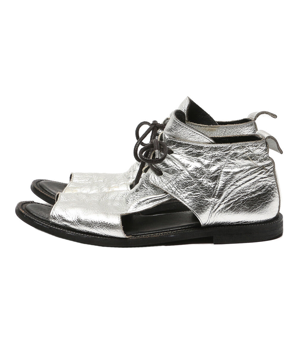 Y's サンダル SOFT LEATHER DRAPE SANDALS 25SS YP-E05-713 レディース SIZE 5 ワイズ