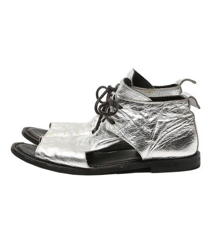 Y's サンダル SOFT LEATHER DRAPE SANDALS 25SS YP-E05-713 レディース SIZE 5 ワイズ