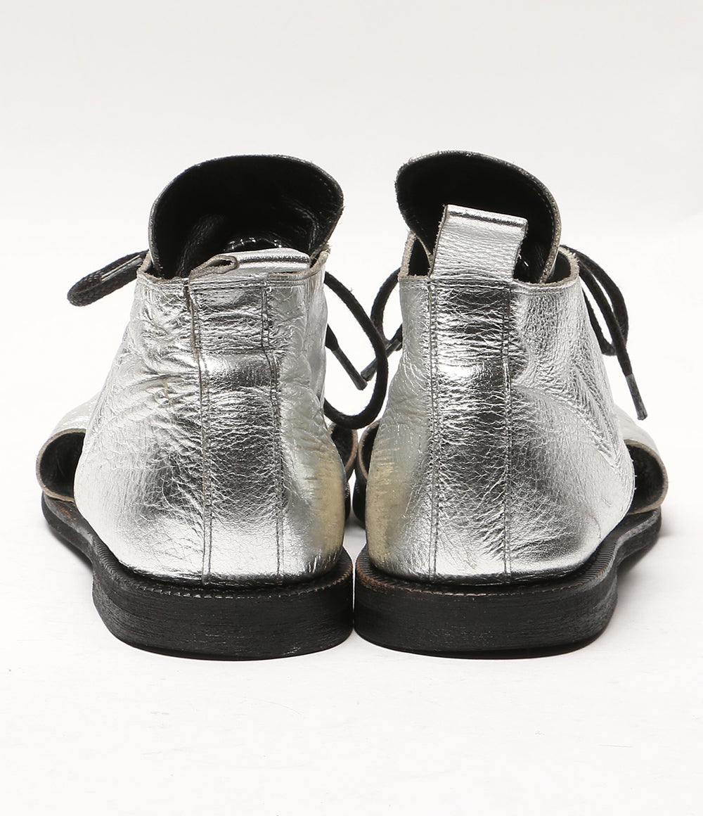 Y's サンダル SOFT LEATHER DRAPE SANDALS 25SS YP-E05-713 レディース SIZE 5 ワイズ