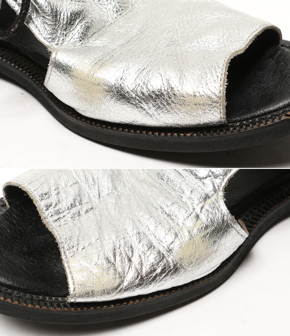 Y's サンダル SOFT LEATHER DRAPE SANDALS 25SS YP-E05-713 レディース SIZE 5 ワイズ